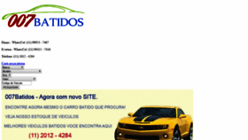 What 007batidos.com.br website looked like in 2020 (4 years ago)