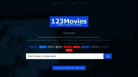 What 0123movies.live website looked like in 2020 (3 years ago)