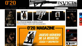What 020mag.com website looked like in 2020 (3 years ago)