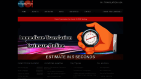 What 001traduction.fr website looked like in 2020 (3 years ago)