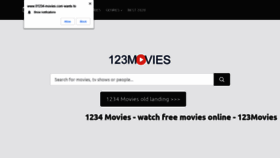 What 01234-movies.com website looked like in 2020 (3 years ago)