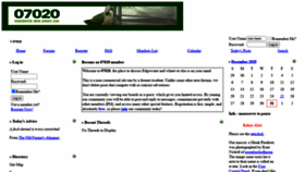 What 07020.com website looked like in 2020 (3 years ago)