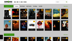 What 0123movies.one website looked like in 2021 (3 years ago)