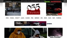 What 055firenze.it website looked like in 2021 (2 years ago)