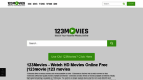 What 0123movies.io website looked like in 2021 (2 years ago)