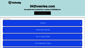 What 042tvseries.com website looked like in 2021 (2 years ago)