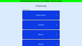 What 01bzw.org website looked like in 2022 (2 years ago)