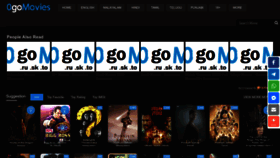 What 0gomovie.ws website looked like in 2022 (1 year ago)