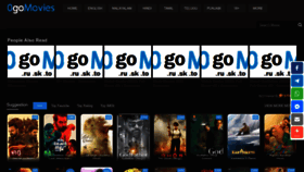 What 0gomovie.tv website looked like in 2022 (1 year ago)