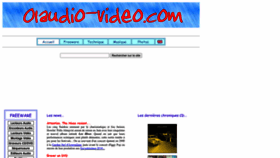 What 01audio-video.com website looked like in 2023 (1 year ago)