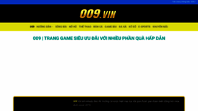 What 009.vin website looked like in 2023 (This year)