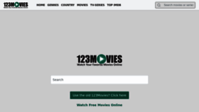 What 0123movie.net website looks like in 2024 