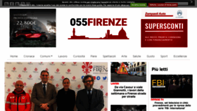 What 055firenze.it website looks like in 2024 