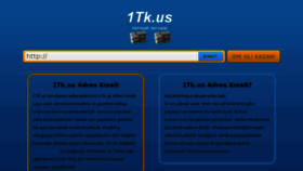 What 1tk.us website looked like in 2013 (11 years ago)