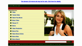What 123-movie.net website looked like in 2013 (11 years ago)