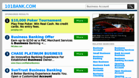 What 101bank.com website looked like in 2013 (10 years ago)