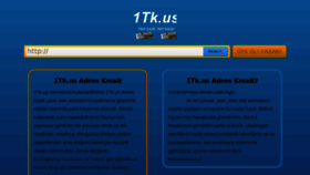 What 1tk.us website looked like in 2013 (10 years ago)