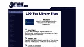 What 100toplibrarysites.com website looked like in 2013 (10 years ago)