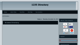 What 1235directory.com website looked like in 2013 (10 years ago)