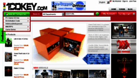 What 1cdkey.com website looked like in 2014 (10 years ago)