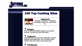 What 100topcookingsites.com website looked like in 2014 (10 years ago)