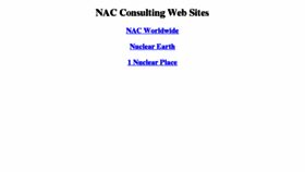What 1nuclearplace.com website looked like in 2014 (9 years ago)