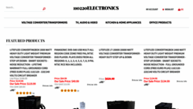 What 110220electronics.com website looked like in 2015 (9 years ago)