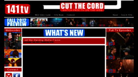 What 141tv.com website looked like in 2015 (9 years ago)