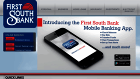 What 1stsouth.com website looked like in 2015 (9 years ago)