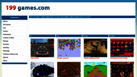 What 199games.com website looked like in 2015 (8 years ago)