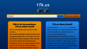 What 1tk.us website looked like in 2015 (8 years ago)