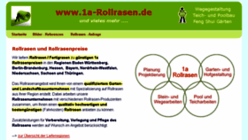 What 1a-rollrasen.de website looked like in 2015 (9 years ago)