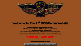 What 1stmob.com website looked like in 2015 (8 years ago)