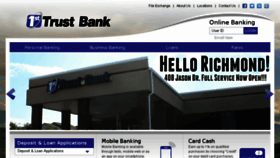 What 1sttrustbankinc.com website looked like in 2015 (8 years ago)