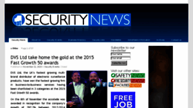 What 1stsecuritynews.com website looked like in 2015 (8 years ago)