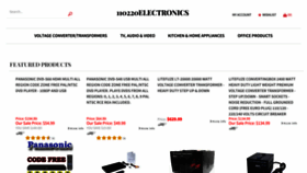 What 110220electronics.com website looked like in 2015 (8 years ago)