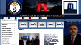 What 17dernekler.gov.tr website looked like in 2016 (9 years ago)