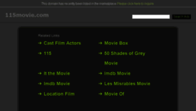What 115movie.com website looked like in 2016 (8 years ago)