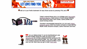 What 1lit.com website looked like in 2016 (8 years ago)