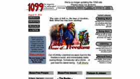What 1099.com website looked like in 2016 (8 years ago)