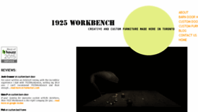What 1925workbench.com website looked like in 2016 (8 years ago)