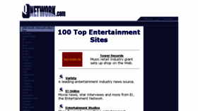 What 100topentertainment.com website looked like in 2016 (7 years ago)
