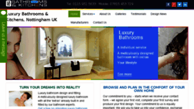 What 1stbathrooms.com website looked like in 2016 (7 years ago)