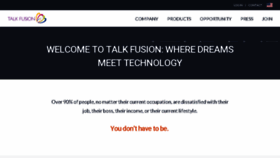 What 1312841.talkfusion.com website looked like in 2016 (7 years ago)