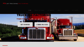 What 1sttruckingfactoring.com website looked like in 2016 (7 years ago)