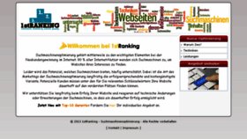 What 1stranking.de website looked like in 2016 (7 years ago)