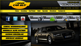 What 1ownercarguy.com website looked like in 2016 (7 years ago)