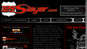 What 129slayer.com website looked like in 2016 (7 years ago)