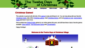 What 12days.com website looked like in 2016 (7 years ago)
