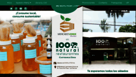 What 100natural.com website looked like in 2016 (7 years ago)